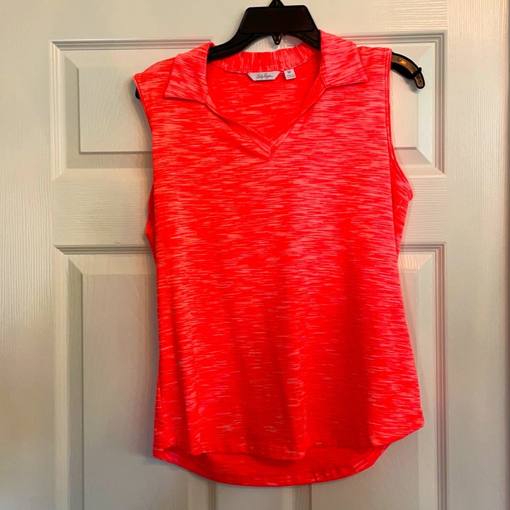 Lady Hagen Orange Golf Shirt